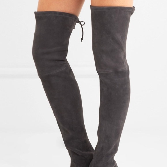 Stuart Weitzman Funland Boot in Anthracite - Picture 3 of 10